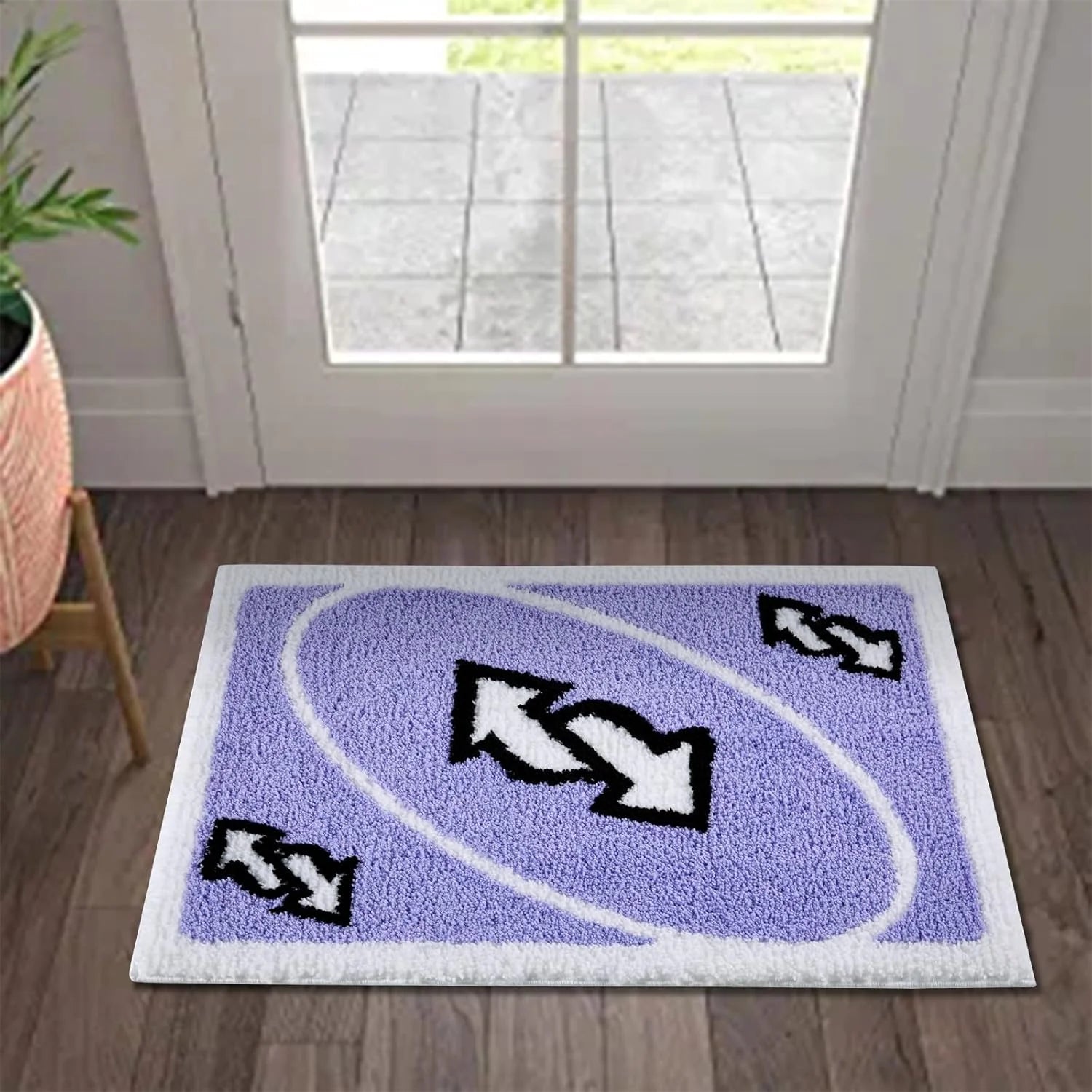 "Draw Four" UNO Card Game Rug