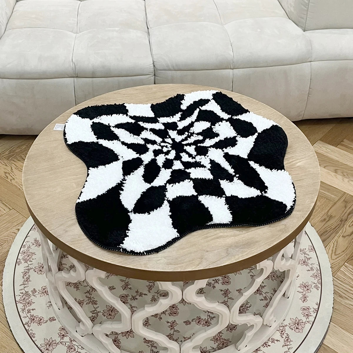 "Warp Zone" Dimensional Portal Rug