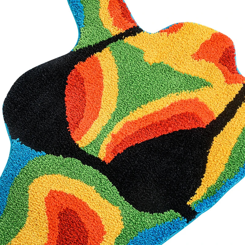 Thermal Body Art Rug