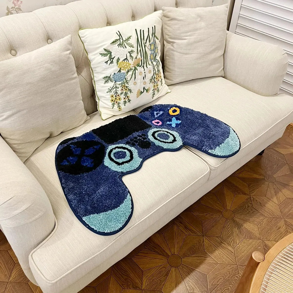 "Level Up" Gaming Controller Rug