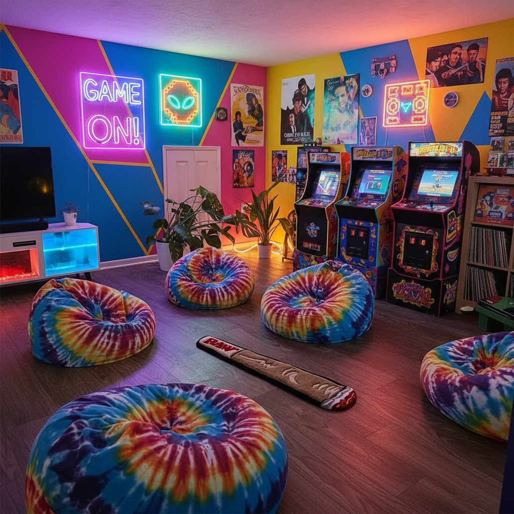 Eclectic Game Room
