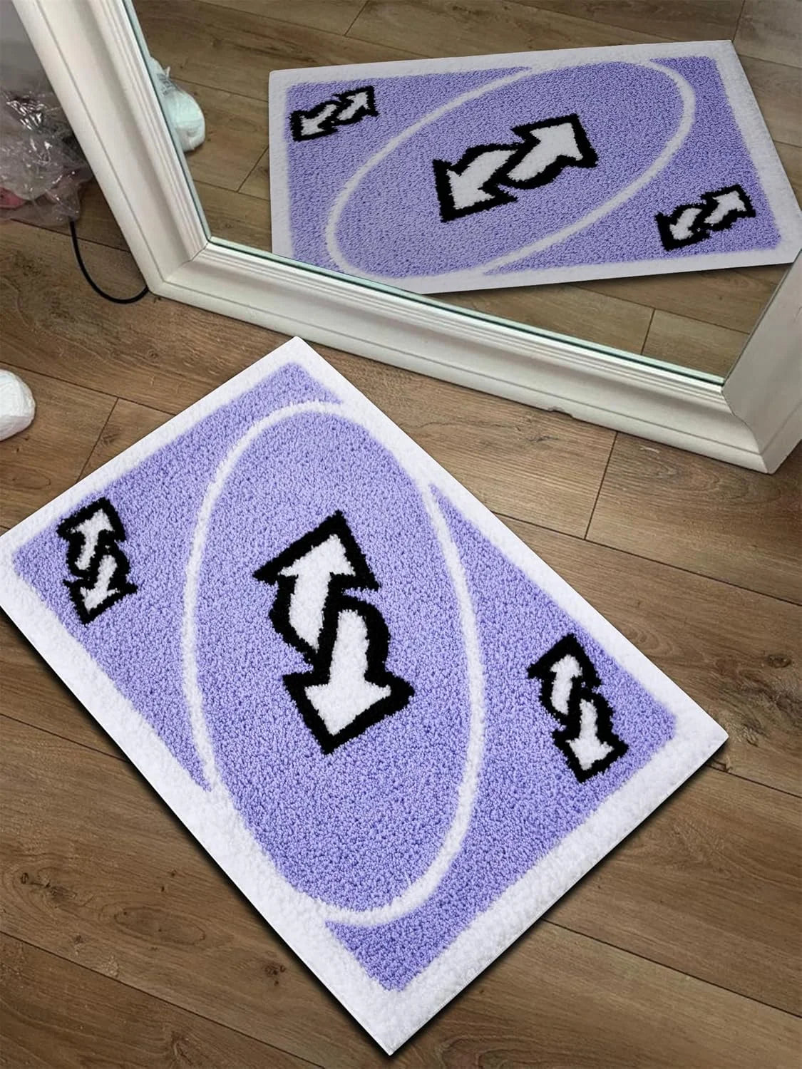 "Draw Four" UNO Card Game Rug