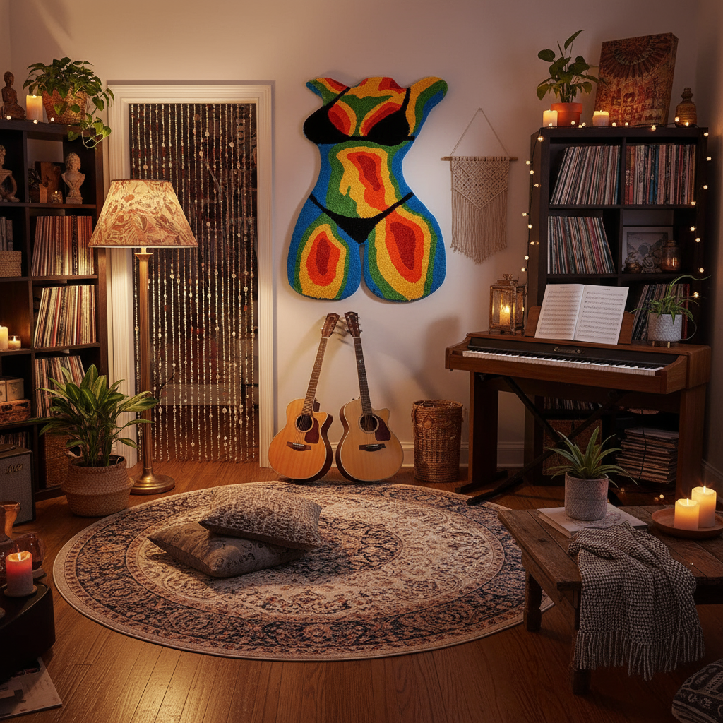 Music Room with Rug