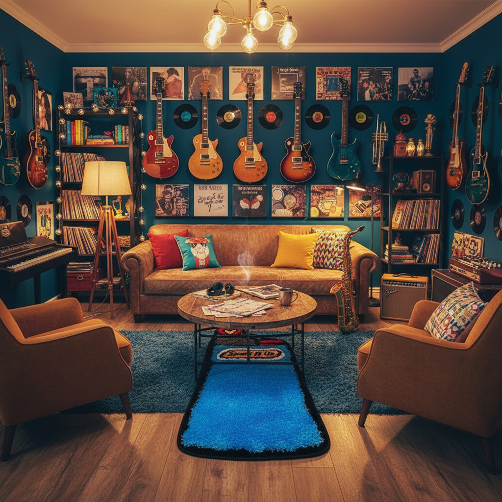 Music Room with Rug