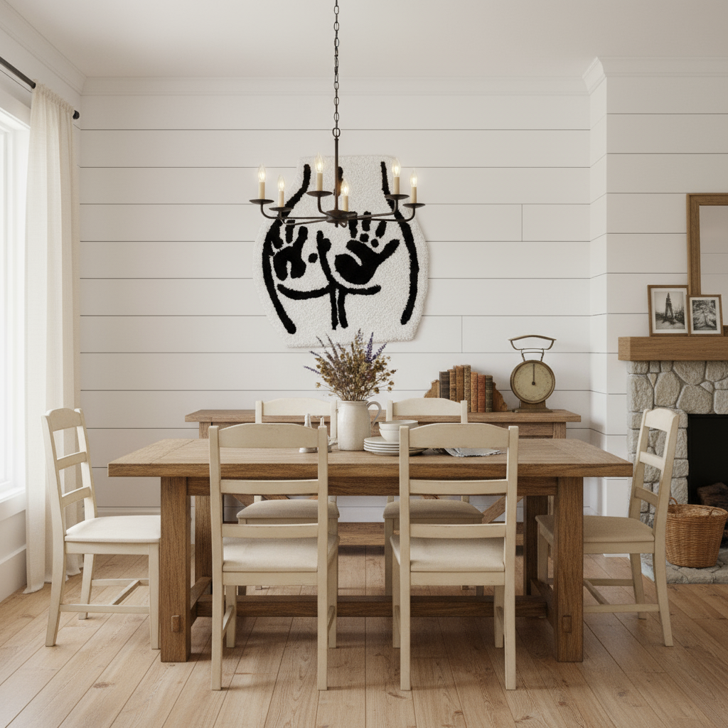 Rustic Farmhouse Dining Room