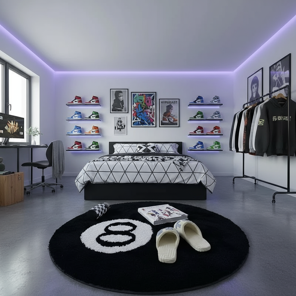 Streetwear and Sneaker Room