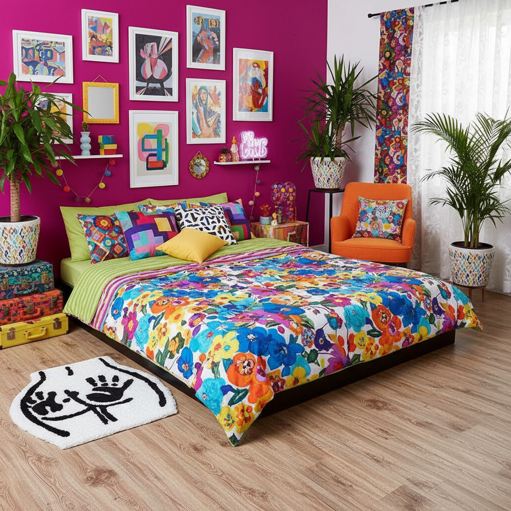 Vibrant Bedroom